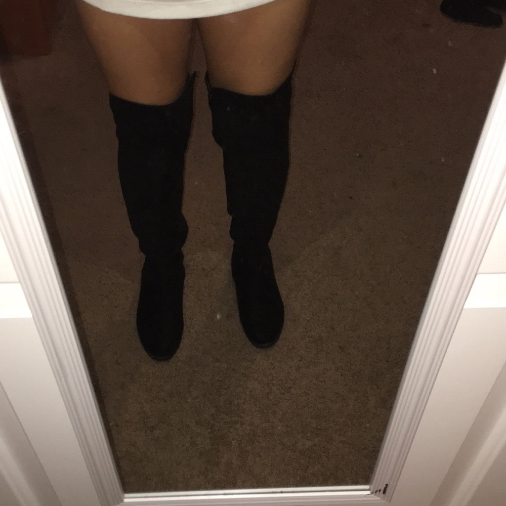 Knee high boots